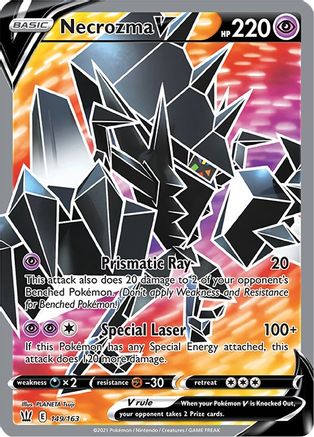 Necrozma V (149/163) [Sword & Shield: Battle Styles] - Trinity Hobby