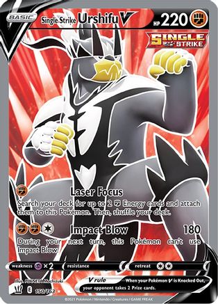 Single Strike Urshifu V (150/163) [Sword & Shield: Battle Styles] - Trinity Hobby