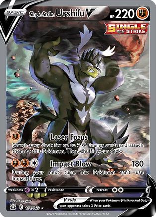 Single Strike Urshifu V (151/163) [Sword & Shield: Battle Styles] - Trinity Hobby
