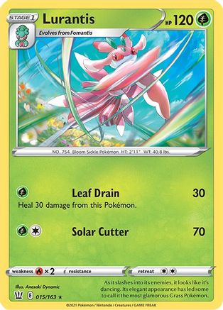 Lurantis (015/163) [Sword & Shield: Battle Styles] - Trinity Hobby