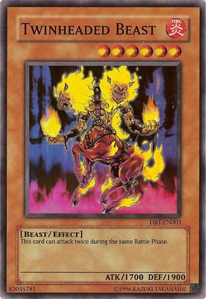 Twinheaded Beast [DBT-EN003] Super Rare - Trinity Hobby