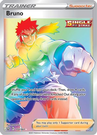Bruno (172/163) [Sword & Shield: Battle Styles] - Trinity Hobby