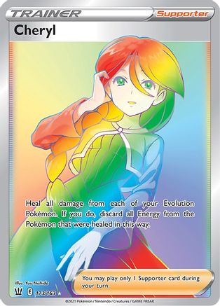 Cheryl (173/163) [Sword & Shield: Battle Styles] - Trinity Hobby