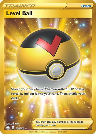 Level Ball (181/163) [Sword & Shield: Battle Styles] - Trinity Hobby