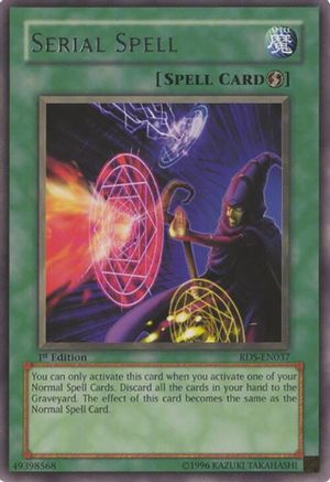 Serial Spell [RDS-EN037] - Rise of Destiny Unlimited - Rare - Trinity Hobby