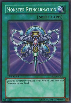 Monster Reincarnation [RDS-EN045] Super Rare - Trinity Hobby