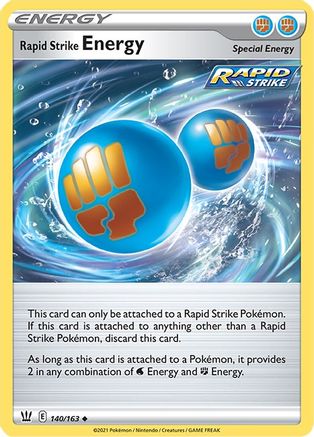 Rapid Strike Energy (140/163) [Sword & Shield: Battle Styles] - Trinity Hobby