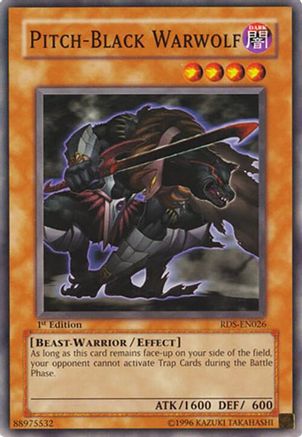 Pitch-Black Warwolf [RDS-EN026] - Rise of Destiny Unlimited - Common / Short Print - Trinity Hobby