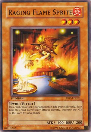Raging Flame Sprite [RDS-EN020] - Rise of Destiny Unlimited - Common / Short Print - Trinity Hobby