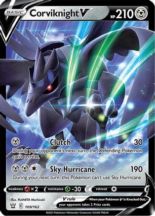Corviknight V (109/163) [Sword & Shield: Battle Styles] - Trinity Hobby