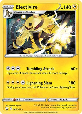 Electivire (045/163) [Sword & Shield: Battle Styles] - Trinity Hobby