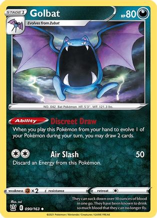 Golbat (090/163) [Sword & Shield: Battle Styles] - Trinity Hobby