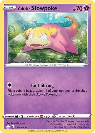 Galarian Slowpoke (054/163) [Sword & Shield: Battle Styles] - Trinity Hobby