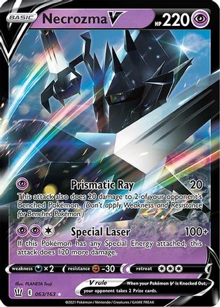 Necrozma V (063/163) [Sword & Shield: Battle Styles] - Trinity Hobby