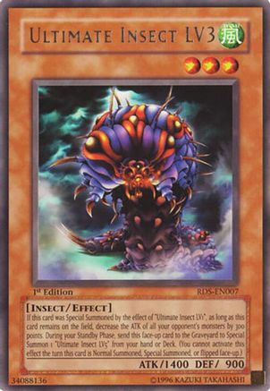 Ultimate Insect LV3 [RDS-EN007] - Rise of Destiny 1st Edition - Rare - Trinity Hobby