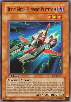 Heavy Mech Support Platform [RDS-EN011] - Rise of Destiny Unlimited - Common / Short Print - Trinity Hobby