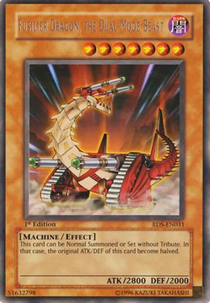 Fusilier Dragon, the Dual-Mode Beast [RDS-EN031] - Rise of Destiny Unlimited - Rare - Trinity Hobby