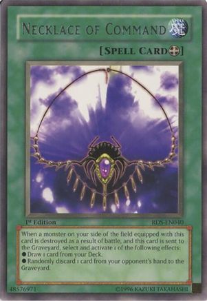 Necklace of Command [RDS-EN040] - Rise of Destiny 1st Edition - Rare - Trinity Hobby