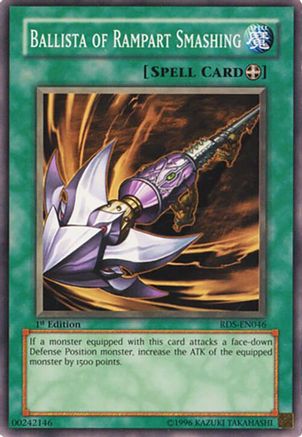 Ballista of Rampart Smashing [RDS-EN046] - Rise of Destiny Unlimited - Common / Short Print