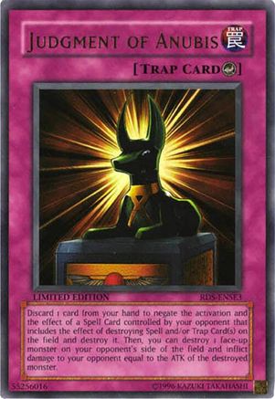 Judgment of Anubis [RDS-ENSE3] Ultra Rare - Trinity Hobby