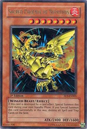 Sacred Phoenix of Nephthys [FET-EN005] Ultra Rare - Trinity Hobby
