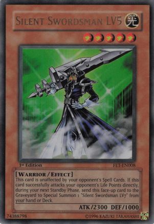 Silent Swordsman LV5 [FET-EN008] Ultra Rare - Trinity Hobby