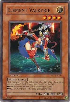 Element Valkyrie [FET-EN010] - Flaming Eternity Unlimited - Common / Short Print - Trinity Hobby
