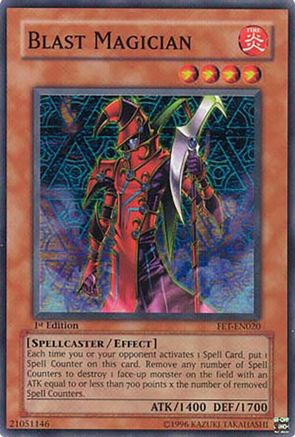 Blast Magician [FET-EN020] - Flaming Eternity Unlimited - Super Rare - Trinity Hobby