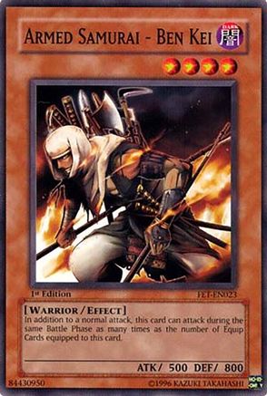 Armed Samurai - Ben Kei [FET-EN023] - Flaming Eternity 1st Edition - Common / Short Print - Trinity Hobby