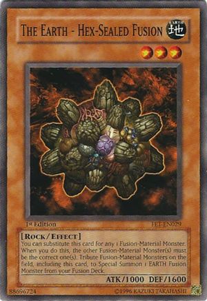 The Earth - Hex-Sealed Fusion [FET-EN029] - Flaming Eternity Unlimited - Common / Short Print
