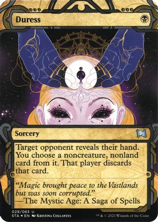 Contrainte (Foil Etched) [Strixhaven : Archives mystiques de l'École des mages] 