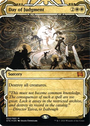 Day of Judgment (Foil Etched) [Strixhaven: School of Mages Mystical Archive] - Trinity Hobby