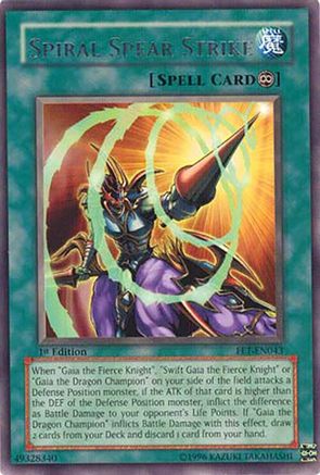 Spiral Spear Strike [FET-EN043] - Flaming Eternity Unlimited - Rare