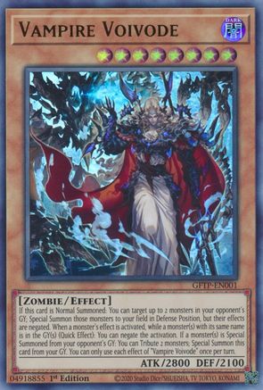 Vampire Voivode [GFTP-EN001] Ultra Rare - Trinity Hobby