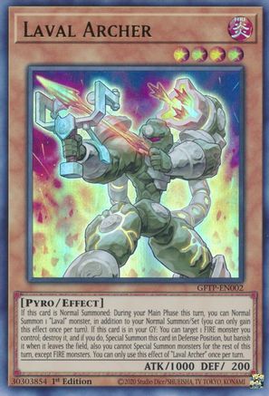 Laval Archer [GFTP-EN002] Ultra Rare - Trinity Hobby
