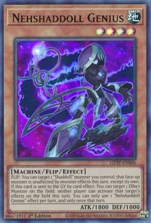 Nehshaddoll Genius [GFTP-EN006] Ultra Rare - Trinity Hobby
