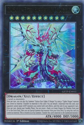 Galaxy-Eyes Cipher X Dragon [GFTP-EN011] Ultra Rare - Trinity Hobby