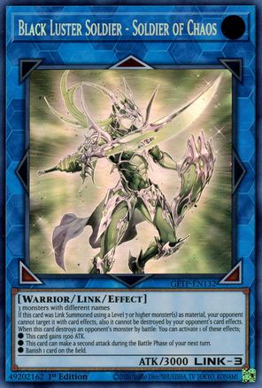 Black Luster Soldier - Soldier of Chaos [GFTP-EN132] Ghost Rare - Trinity Hobby