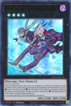 Time Thief Double Barrel [GFTP-EN013] Ultra Rare - Trinity Hobby