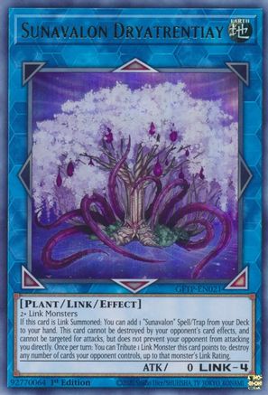 Sunavalon Dryatrentiay [GFTP-EN021] Ultra Rare - Trinity Hobby