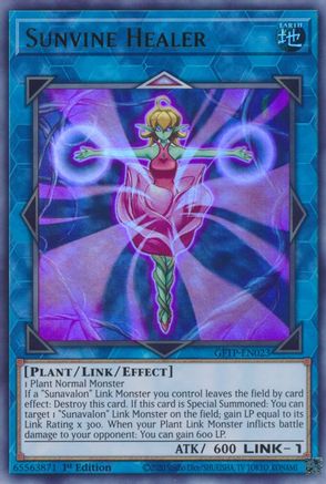 Sunvine Healer [GFTP-EN023] Ultra Rare - Trinity Hobby