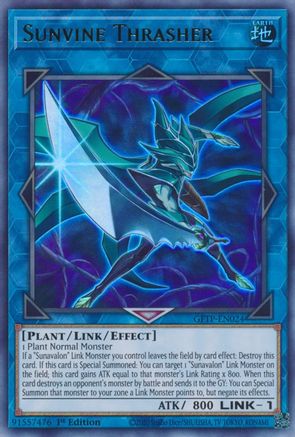Sunvine Thrasher [GFTP-EN024] Ultra Rare - Trinity Hobby