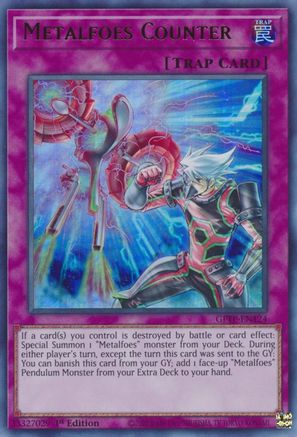 Metalfoes Counter [GFTP-EN124] Ultra Rare - Trinity Hobby