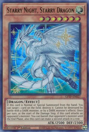 Starry Night, Starry Dragon [GFTP-EN027] Ultra Rare - Trinity Hobby