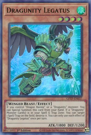 Dragunity Legatus [GFTP-EN037] Ultra Rare - Trinity Hobby