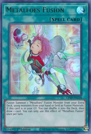 Metalfoes Fusion [GFTP-EN118] Ultra Rare - Trinity Hobby