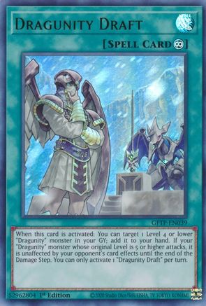 Dragunity Draft [GFTP-EN039] Ultra Rare - Trinity Hobby
