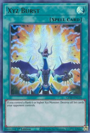Xyz Burst [GFTP-EN116] Ultra Rare - Trinity Hobby