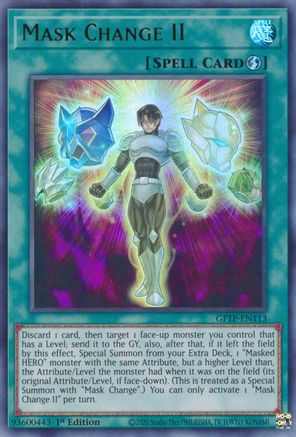 Mask Change II [GFTP-EN113] Ultra Rare - Trinity Hobby