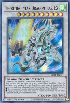 Shooting Star Dragon T.G. EX [GFTP-EN044] Ultra Rare - Trinity Hobby